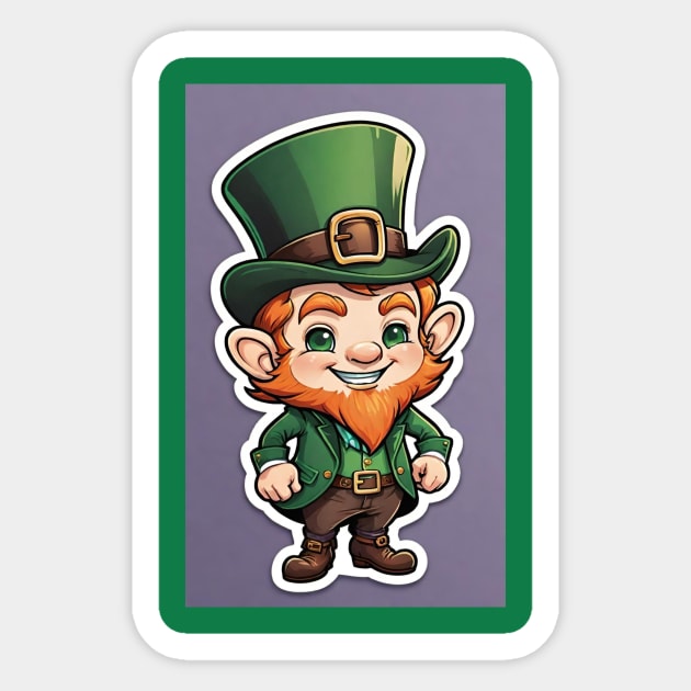 leprechaun Sticker by Love of animals